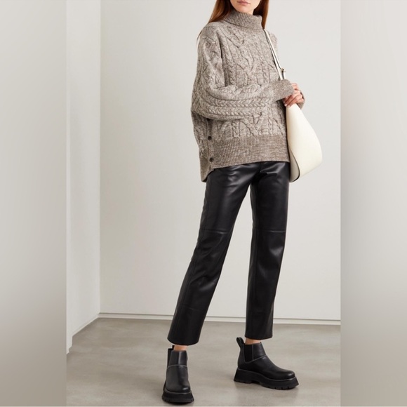 NWT Rag & Bone Nora cable wool turtleneck sweater